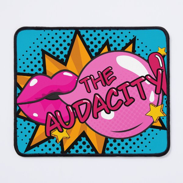 Item preview, Lips Bubblegum The Audacity Popart designed and sold by Gay-Koala.