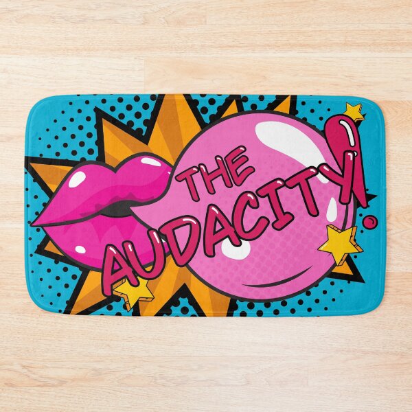 Item preview, Lips Bubblegum The Audacity Popart designed and sold by Gay-Koala.