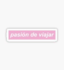 Pegatina PASION DE VIAJAR