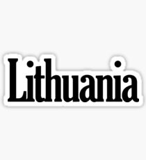 Lithuania Sticker