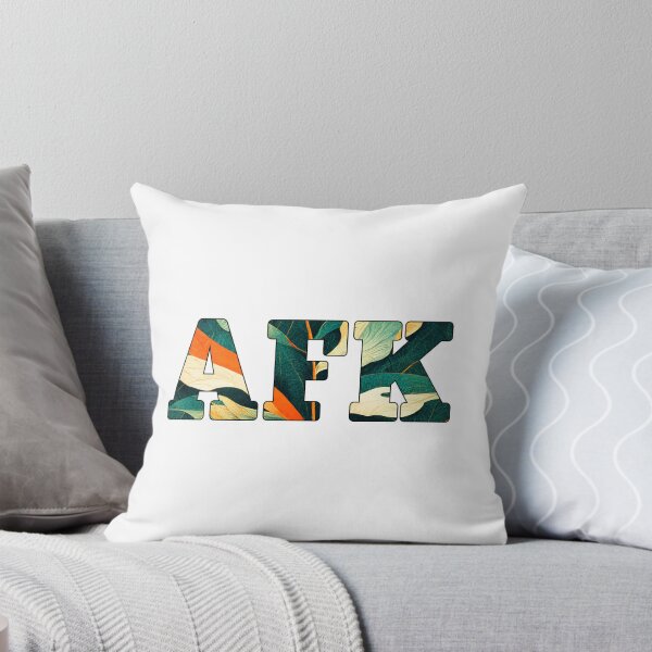 Item preview, AFK Away From Keyboard with Leaf Pattern designed and sold by outkast-oasis.