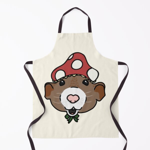 Item preview, Rat with a mushroom hat designed and sold by SakuraMoArt.