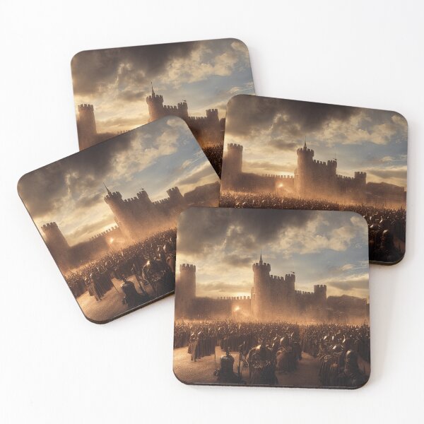 Item preview, Medieval castle with army version 2 designed and sold by PM-Artistic.