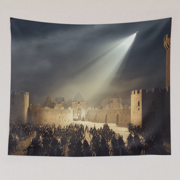 Item preview, Medieval castle with army version 1 designed and sold by PM-Artistic.