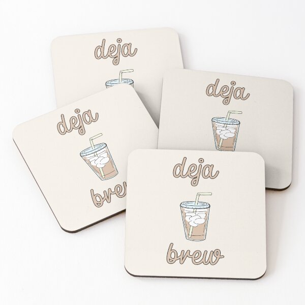 Item preview, Deja brew, deja vu, iced coffee design designed and sold by 4Gabrielle.