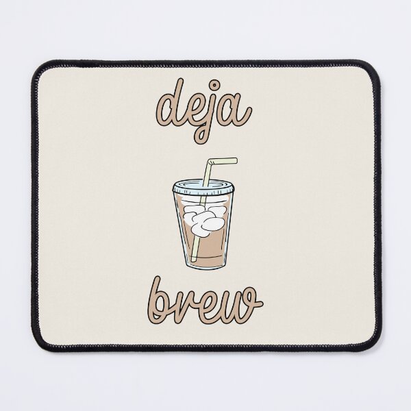 Item preview, Deja brew, deja vu, iced coffee design designed and sold by 4Gabrielle.