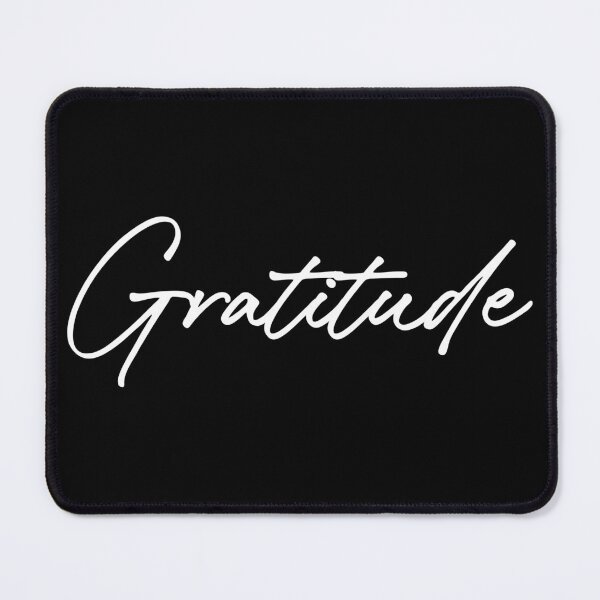 Item preview, An Attitude of Gratitude handwritten text design designed and sold by GraphicDream.