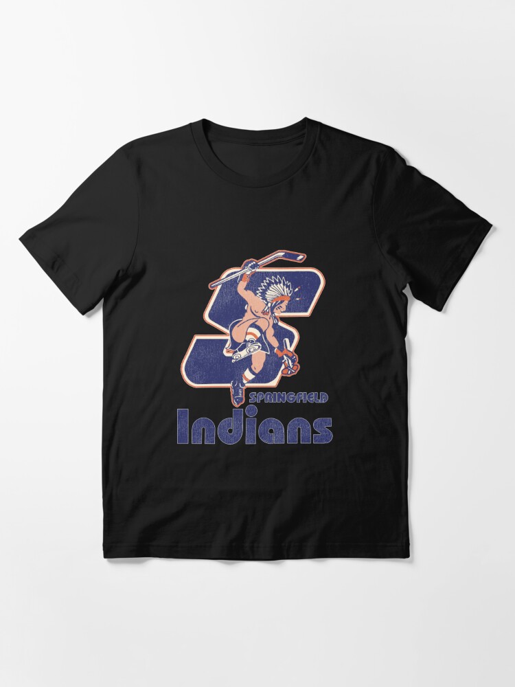 Springfield Indians Retro Defunct Ice Hockey Essential T-Shirt