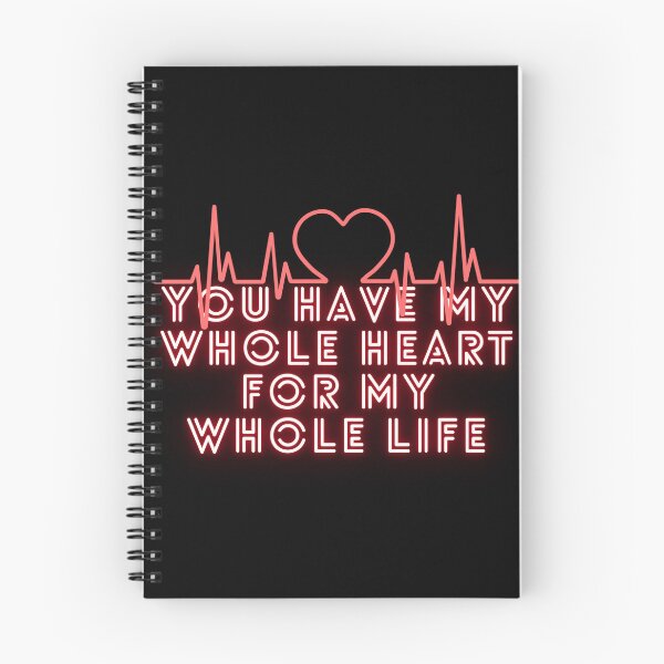 Item preview, You have my whole heart for my whole life designed and sold by pookamon14.