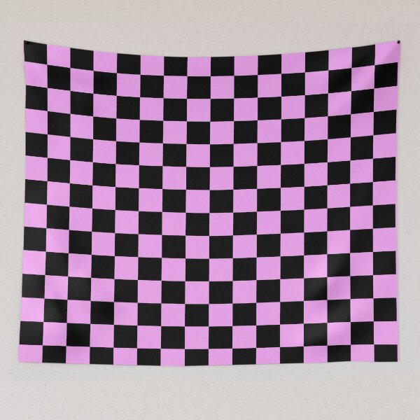 Item preview, classic emo chequered pattern (pink 1)  designed and sold by kiippers.