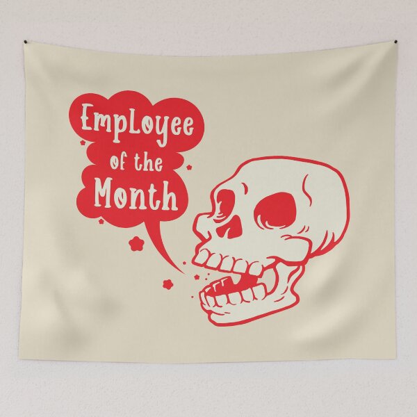 Item preview, Employee of the Month designed and sold by Scaryzz.