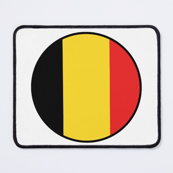 Item preview, BELGIUM FLAG (National Flag Of Belgium) designed and sold by USEFULART-Shop.