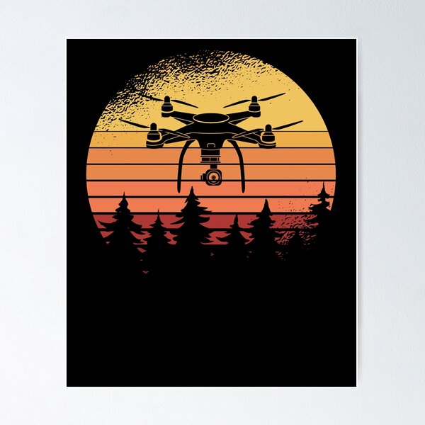 Item preview, Quadcopter FPV Drone Pilot RC Pilot Vintage Retro Distressed designed and sold by DoSt-997.