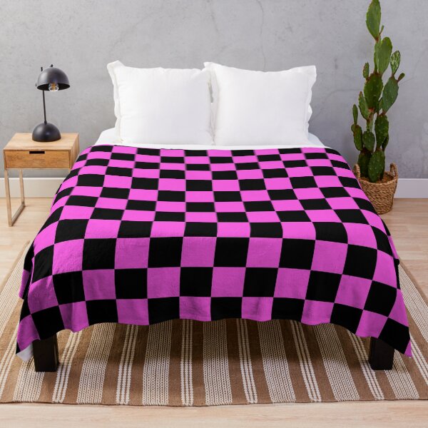 Item preview, classic emo chequered pattern (pink 4) designed and sold by kiippers.
