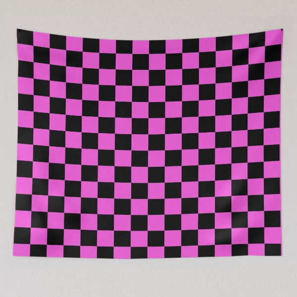 Item preview, classic emo chequered pattern (pink 4)  designed and sold by kiippers.