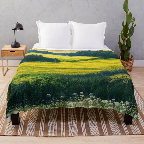 Item preview, Spring landscape with flower meadow and forest in the background Version 4 designed and sold by PM-Artistic.