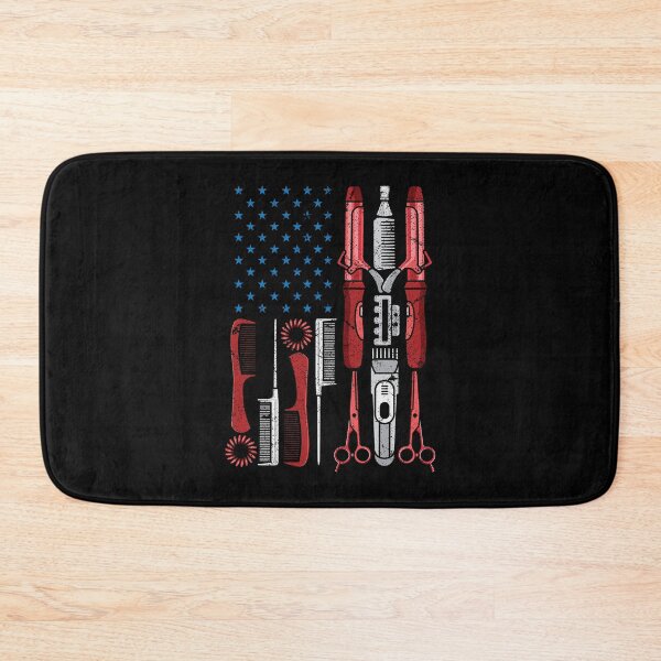 Item preview, Barber American Flag Hair Stylist USA Lover Haircut Tools designed and sold by DoSt-997.