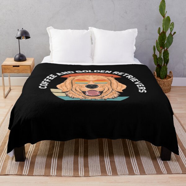 Item preview, Coffee and Golden Retrievers designed and sold by Ela-Designer.