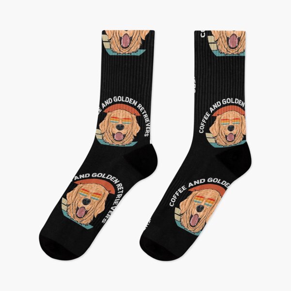 Item preview, Coffee and Golden Retrievers designed and sold by Ela-Designer.