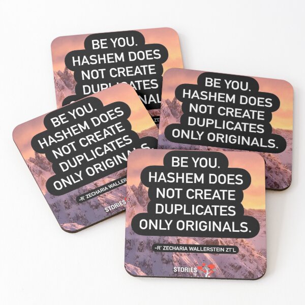 Item preview, Be you Hashem does not create duplicates only originals. Religious quote designed and sold by Stories To Inspire - Motivational Jewish Quotes.