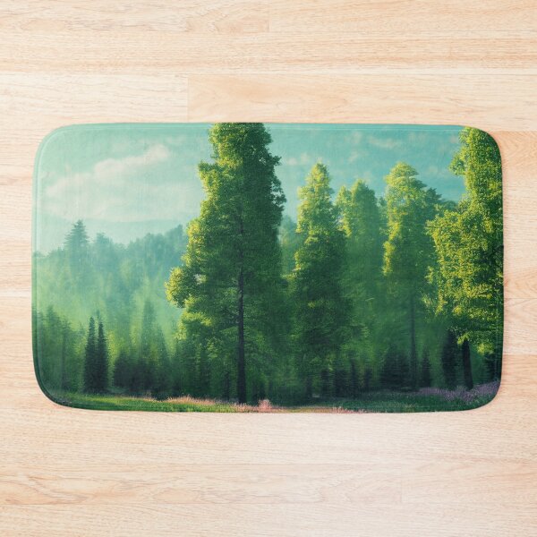 Item preview, Spring landscape with flower meadow and forest in the background Version 3 designed and sold by PM-Artistic.