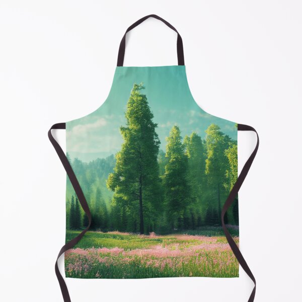 Item preview, Spring landscape with flower meadow and forest in the background Version 3 designed and sold by PM-Artistic.
