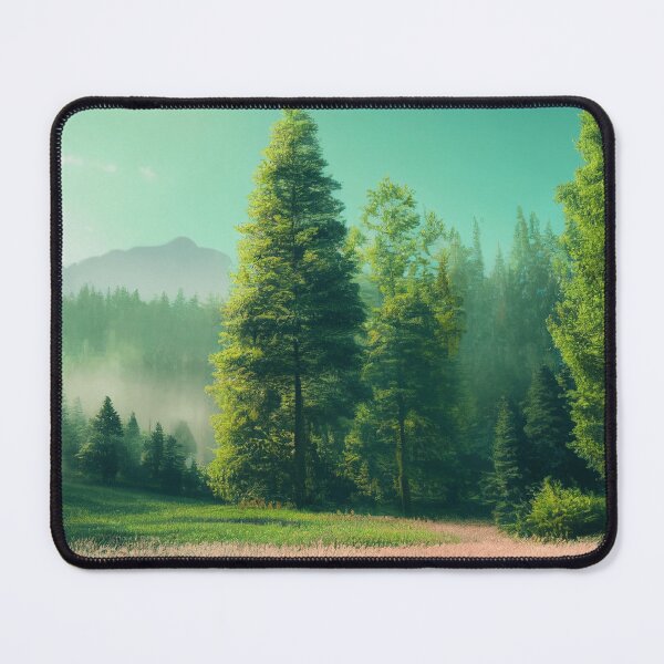 Item preview, Spring landscape with flower meadow and forest in the background Version 2 designed and sold by PM-Artistic.