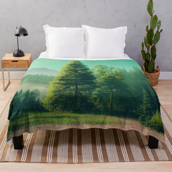 Item preview, Spring landscape with flower meadow and forest in the background Version 2 designed and sold by PM-Artistic.