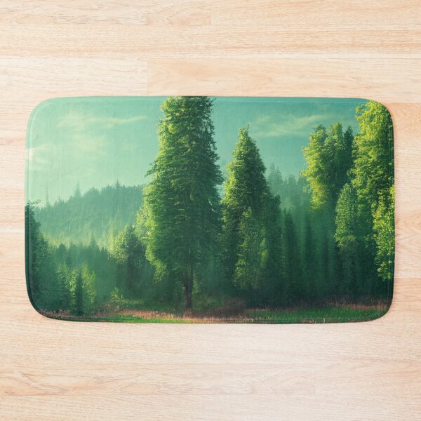 Item preview, Spring landscape with flower meadow and forest in the background Version 1 designed and sold by PM-Artistic.