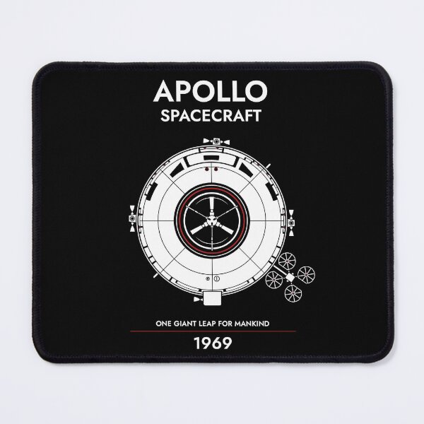 Item preview, Apollo Spacecraft. One Giant Leap for Mankind. 1969 designed and sold by BGALAXY.
