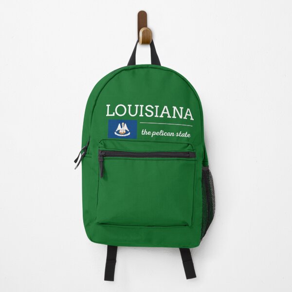 Item preview, LOUISIANA State with Flag designed and sold by philevera.