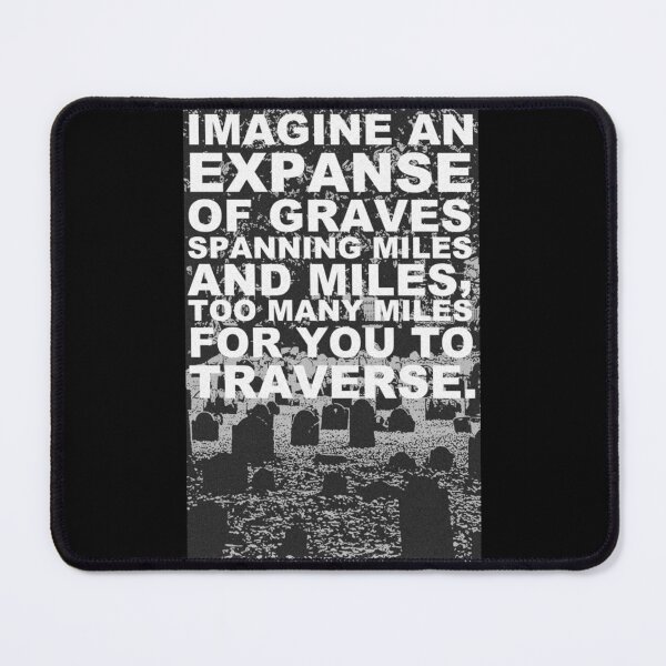Item preview, a vast expanse of graves halloween designed and sold by BRENTWILLIAM.