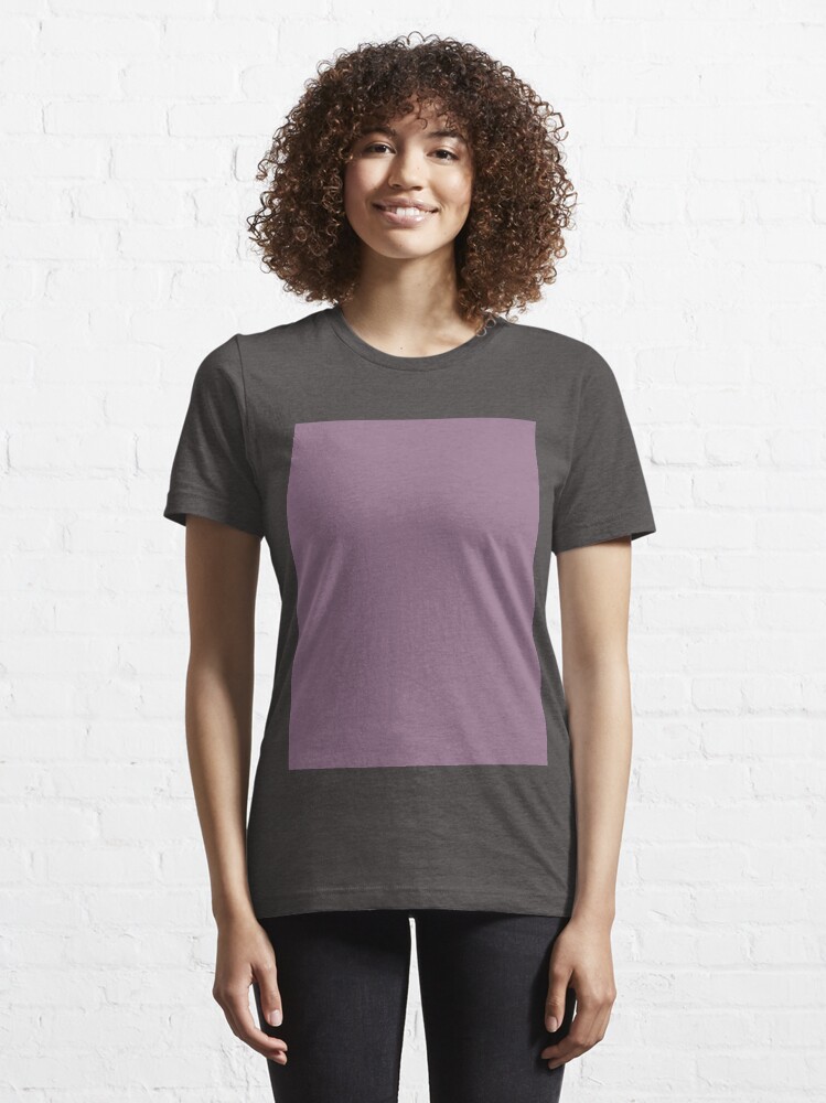 mauve color t shirt