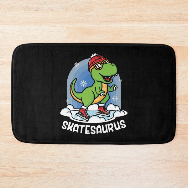 Item preview, Skating Dinosaur Roller Skater Paleontologist Ice Fossil designed and sold by DoSt-997.