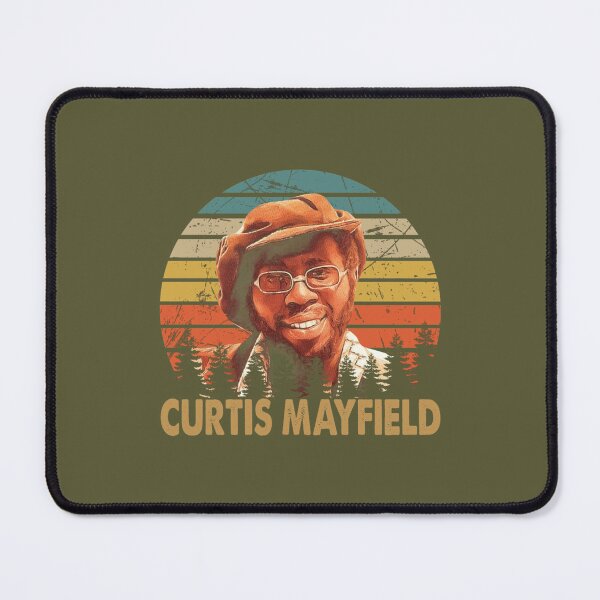 Item preview, Graphic color Curtis man singer and songwriter designed and sold by TeresaBeaner.