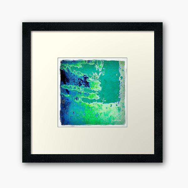 Ice Framed Art Print