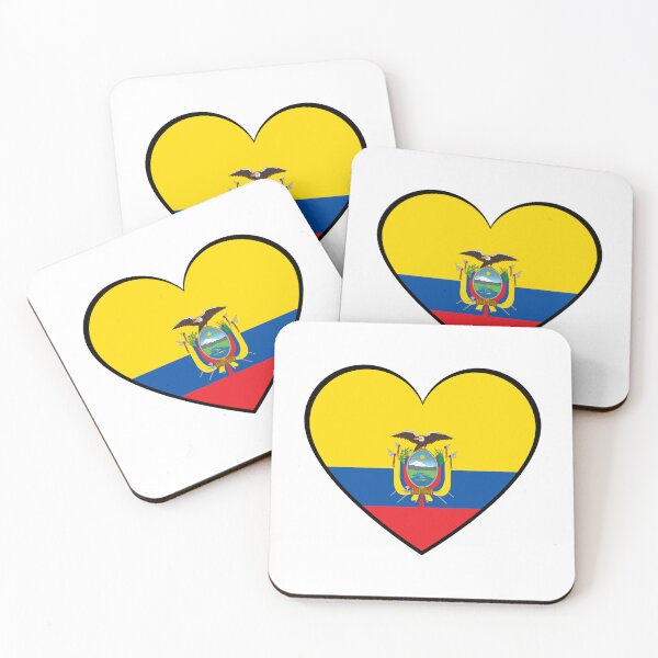 Item preview, ECUADORS FLAG (Ecuador National Flag) designed and sold by USEFULART-Shop.