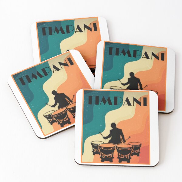 Item preview, Vintage Timpani Player Music designed and sold by MandMco.