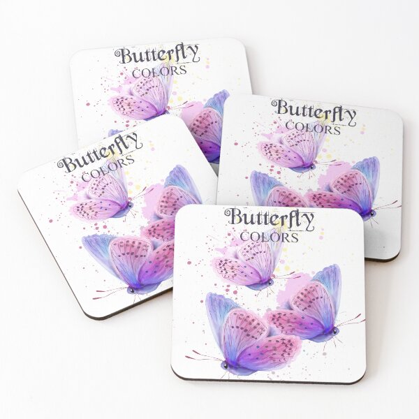 Item preview, Colorful Water Color Butter fly art designed and sold by JTS STORE.