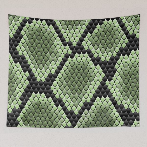 Item preview, Best Collection of Green Snake Pattern Designs designed and sold by Summer-Winter.