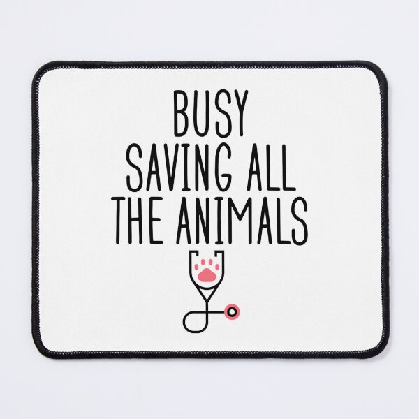 Item preview, Vet Tech  Funny Vet Tech  Vet Tech Quote  Busy Saving All The Animals, Gift Idea for Vet Tech  (2) designed and sold by RussesMosan.