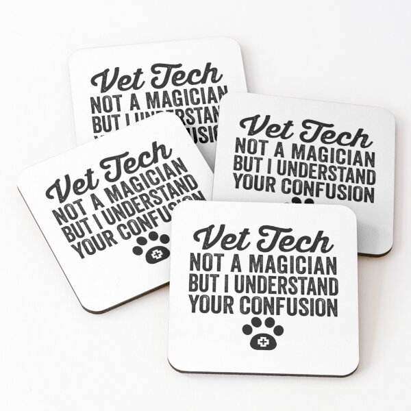 Item preview, Vet Tech  Funny Vet Tech  Vet Tech Quote  Vet Tech Not A Magician, Gift Idea for Vet Tech  designed and sold by RussesMosan.