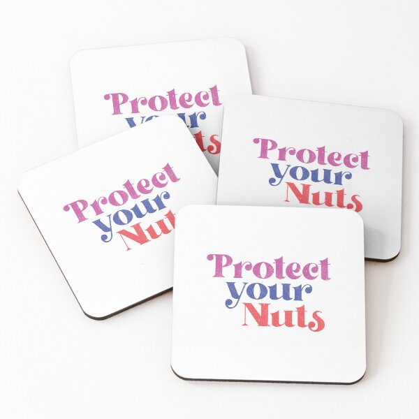Item preview, Protect Your Nuts - Vintage Text  designed and sold by Whimsical  Thinker.