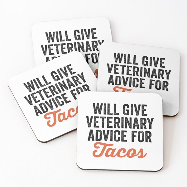 Item preview, Vet Tech  Funny Vet Tech  Vet Tech Quote  Will Give Veterinary Advice For Tacos, Gift Idea for Ve designed and sold by RussesMosan.