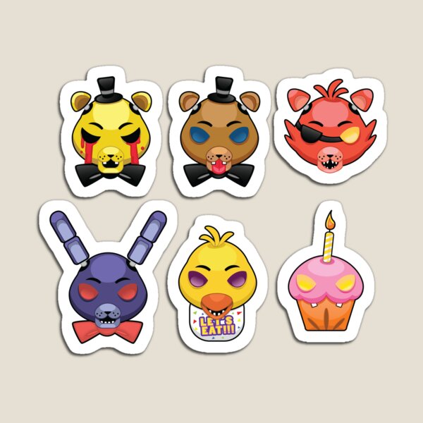 FNAF Chibis Magnet