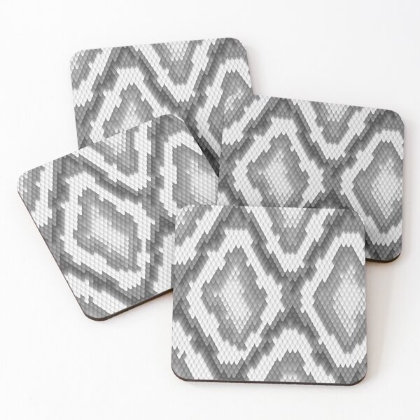 Item preview, Best Collection of Gray Snake Pattern Designs designed and sold by Summer-Winter.