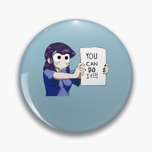 Item preview, Komi San You Can Do It designed and sold by JacinLeffler.