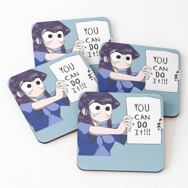 Item preview, Komi San You Can Do It designed and sold by JacinLeffler.
