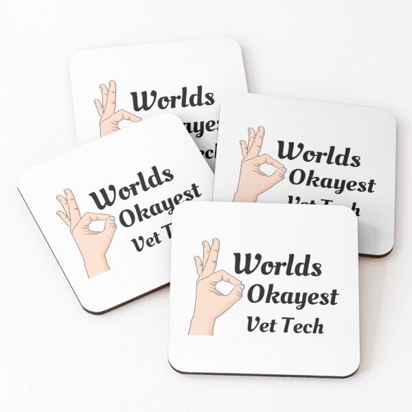 Item preview, Worlds Okayest Vet Tech   designed and sold by RussesMosan.