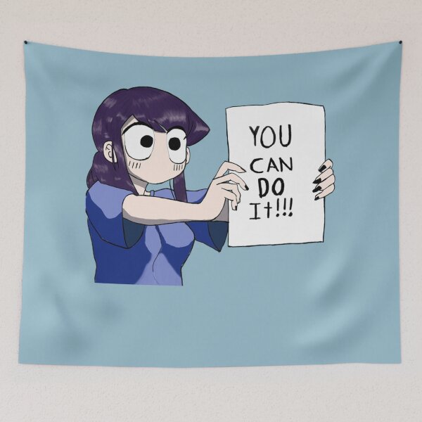 Item preview, Komi San You Can Do It designed and sold by JacinLeffler.